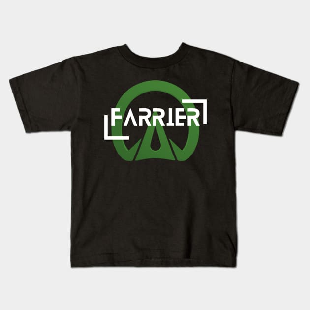 Green Farrier Kids T-Shirt by 3DHoofcareDesigns